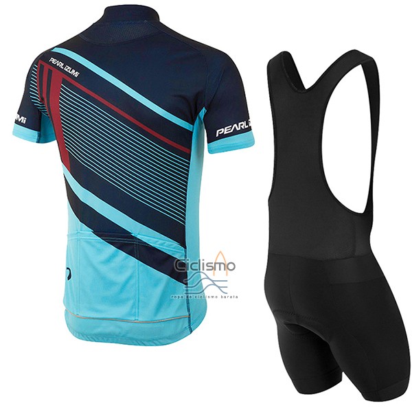 Pearl Izumi Ropa Ciclismo Culotte Corto 2017 Hombre Mangas Cortas Azul Claro